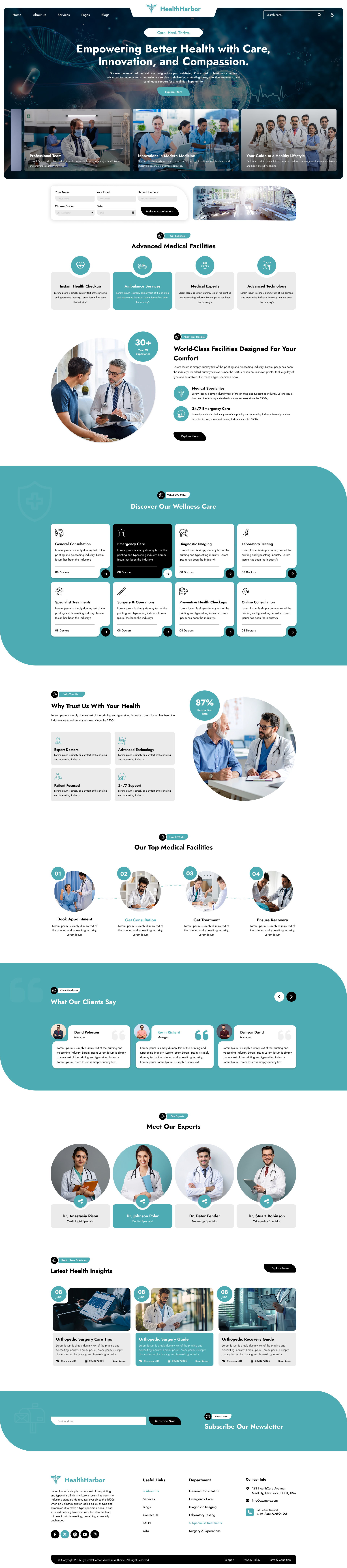 Medical WordPress Theme